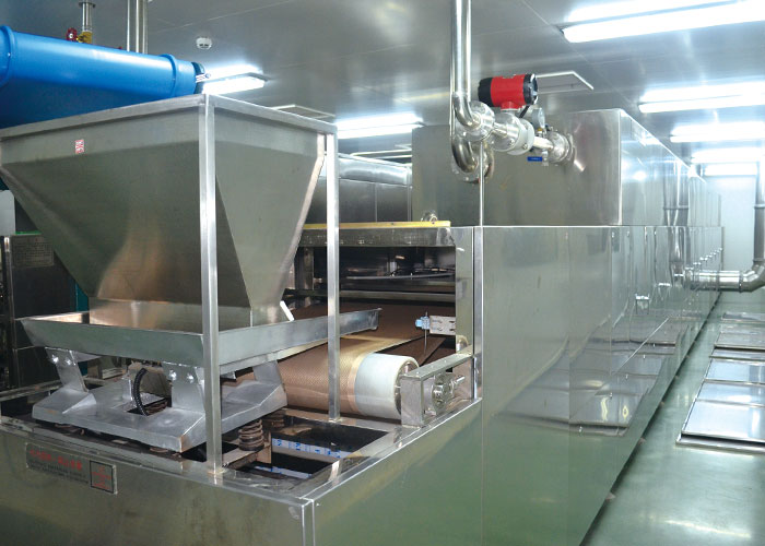 中藥蜜丸多層連續微波烘干設備成功交付客戶